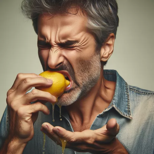 Simply imagining biting into a sour, dripping lemon is enough to evoke a physiological response of salivation - an illusion our brain physically manifests